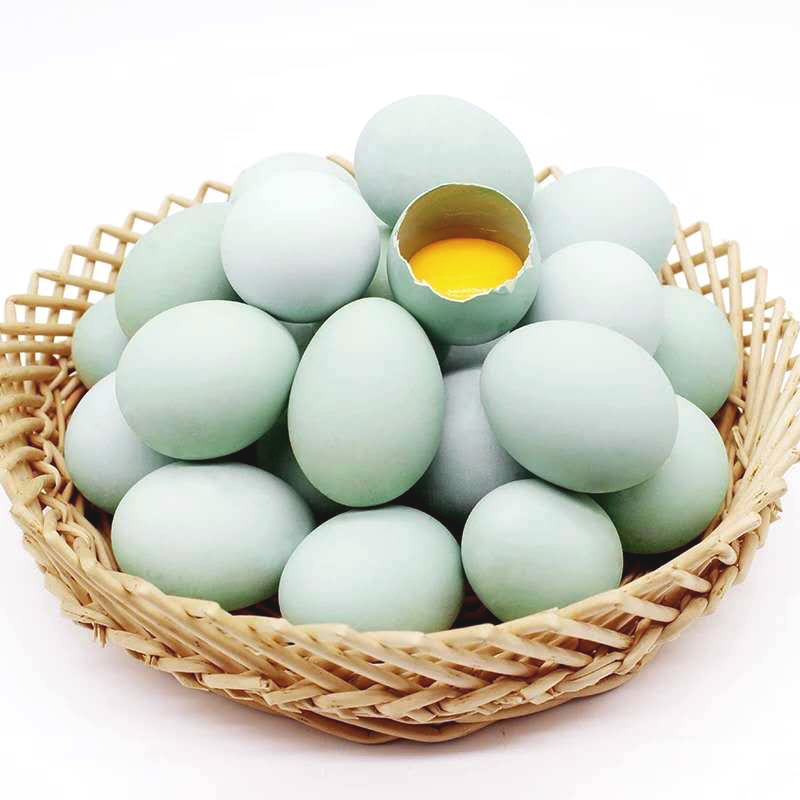 牧柳 贵州黎平农家林间散养新鲜绿壳鸡蛋 30枚/箱