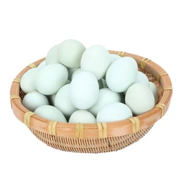 夔安山野 新鲜绿壳柴鸡蛋 30枚/盒 五谷蛋 谷物饲养