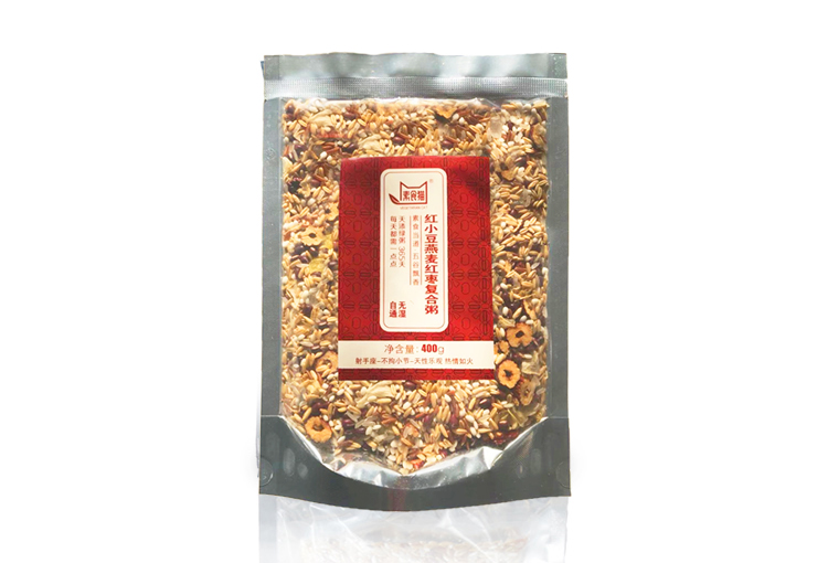红小豆燕麦红枣杂粮复合粥米400克*3袋