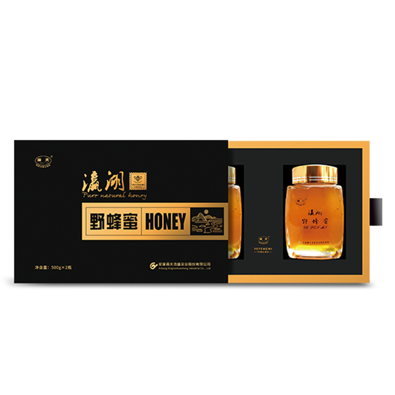 汉滨区瀛湖土蜂蜜500g*2瓶/盒