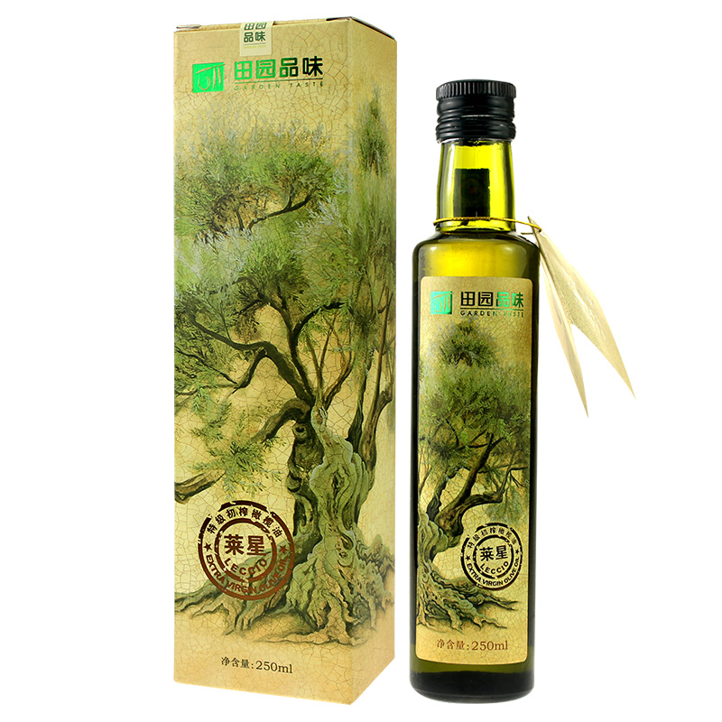 田园品味特级初榨橄榄油单一品种（莱星）有机250ml 武都特产