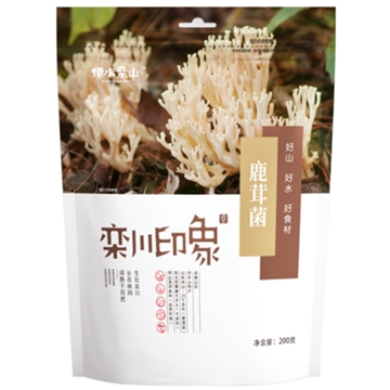 栾川印象 鹿茸菌干货 200g 伏牛山珊瑚菌鹿茸菇