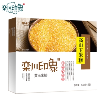 栾川印象 高山黄玉米糁子 940g 伏牛山特产玉米渣玉米碎